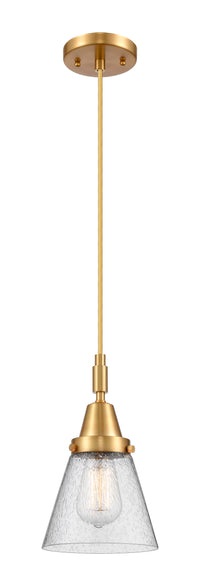 Caden Mini Pendant Antique Brass Glass Steel