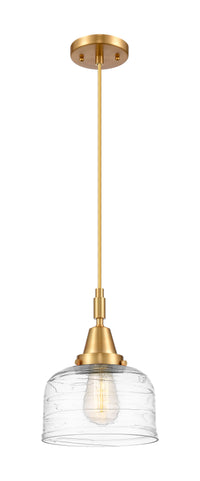 Caden Mini Pendant Glass Steel Antique Brass