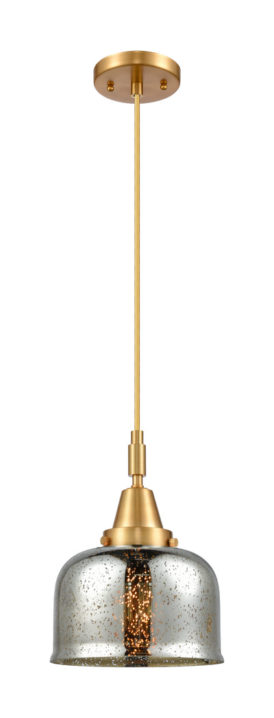 Caden Mini Pendant Antique Brass Glass Steel