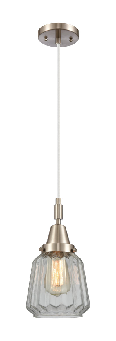 Caden Mini Pendant Antique Brass Glass