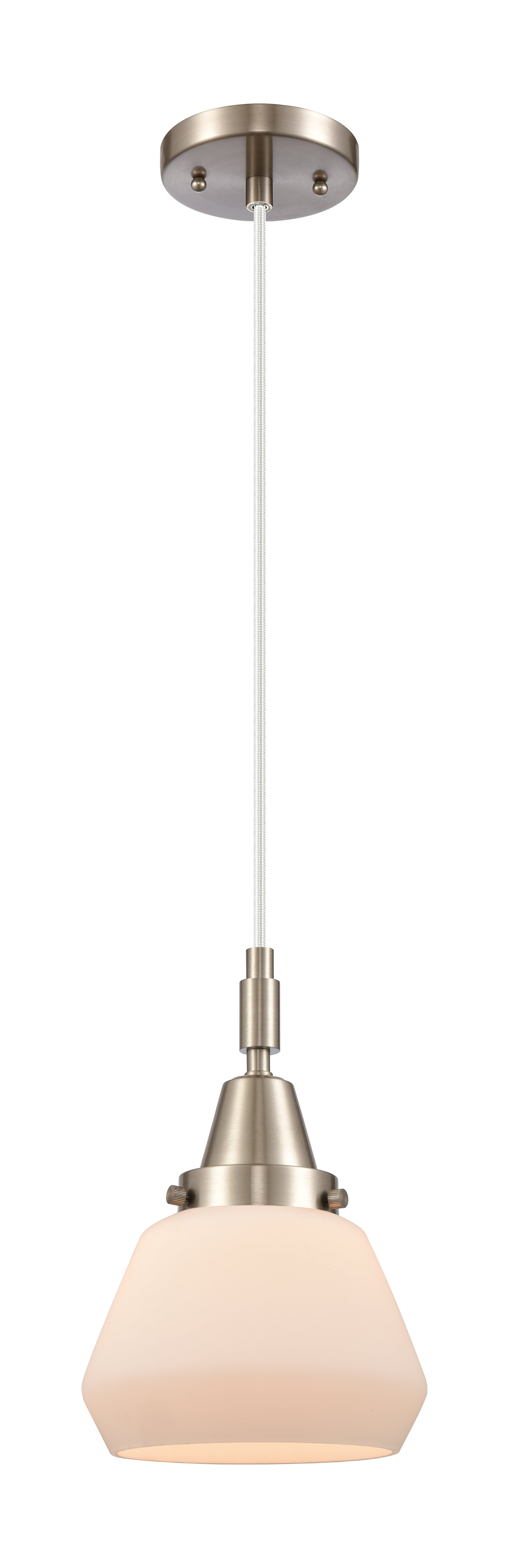 Caden Mini Pendant Antique Brass Glass