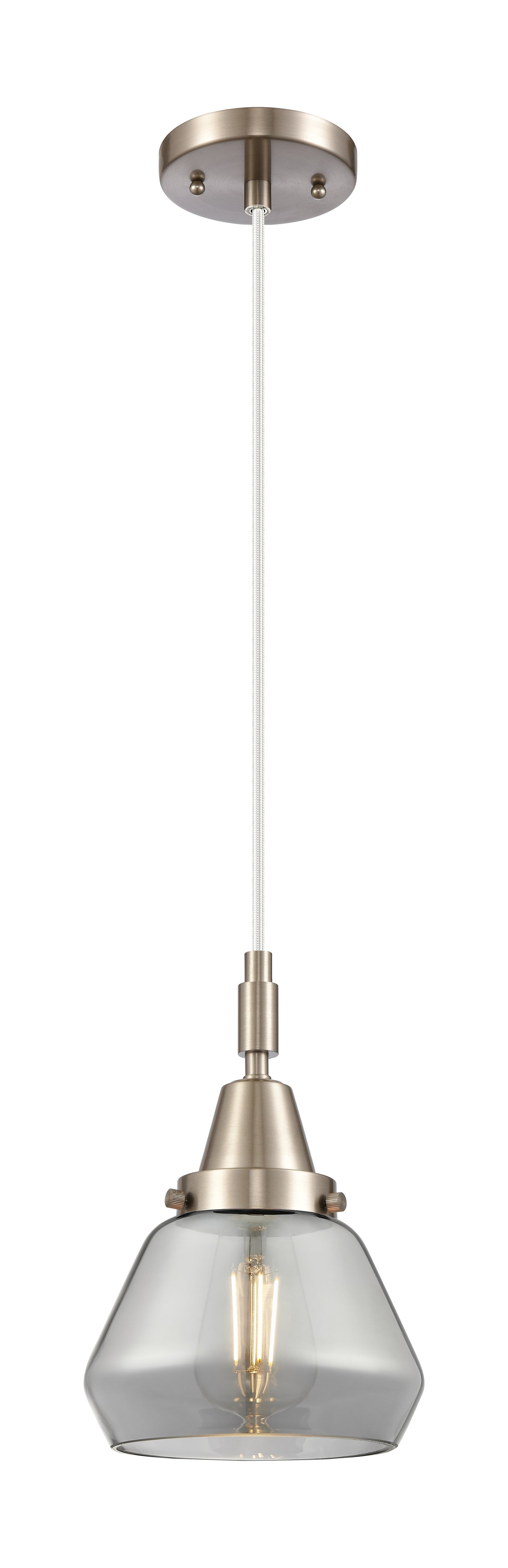 Caden Mini Pendant Antique Brass Glass