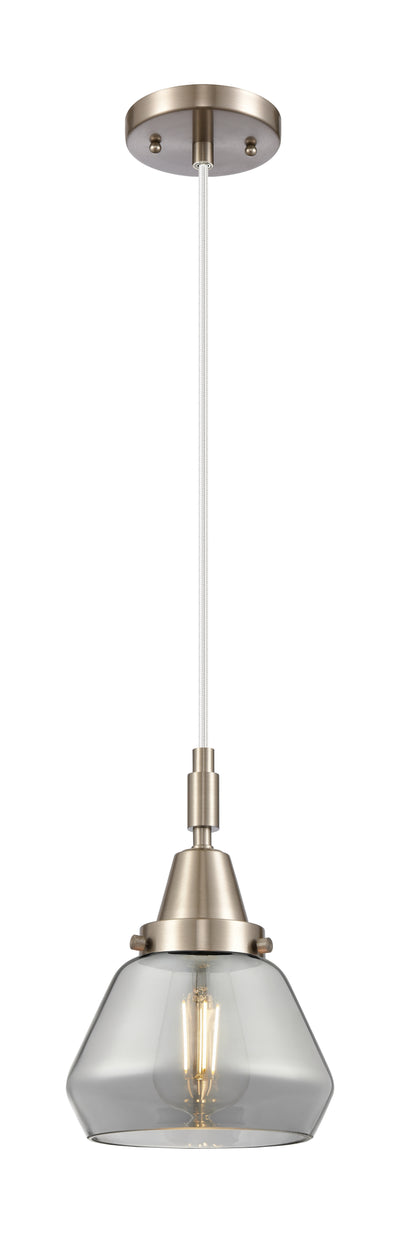 Caden Mini Pendant Antique Brass Glass