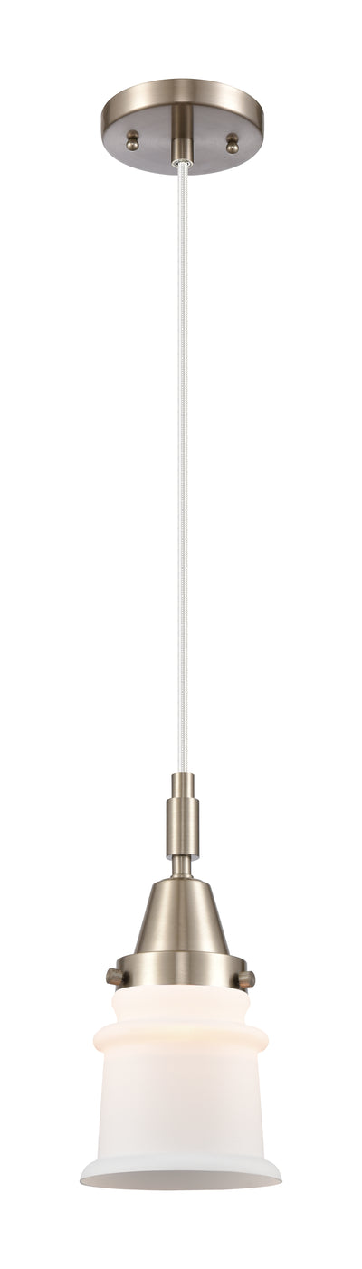 Caden Mini Pendant Glass Steel Antique Brass