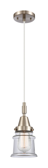 Caden Mini Pendant Glass Steel Antique Brass