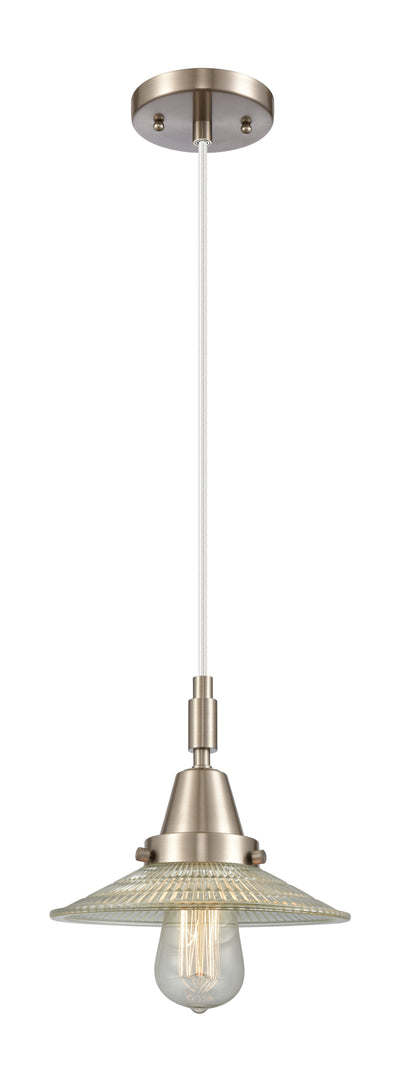 Caden Mini Pendant Antique Brass Glass