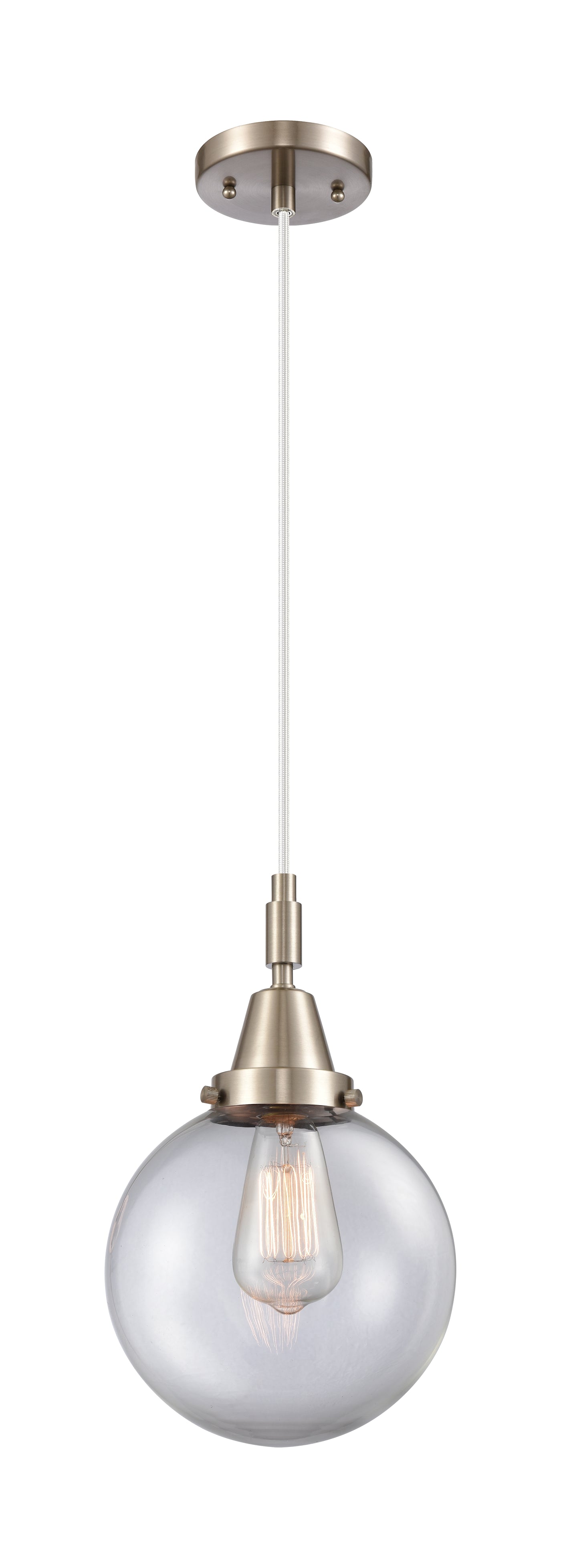Caden Mini Pendant Antique Brass Glass