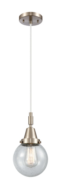 Caden Mini Pendant Brass Glass 6 Inch