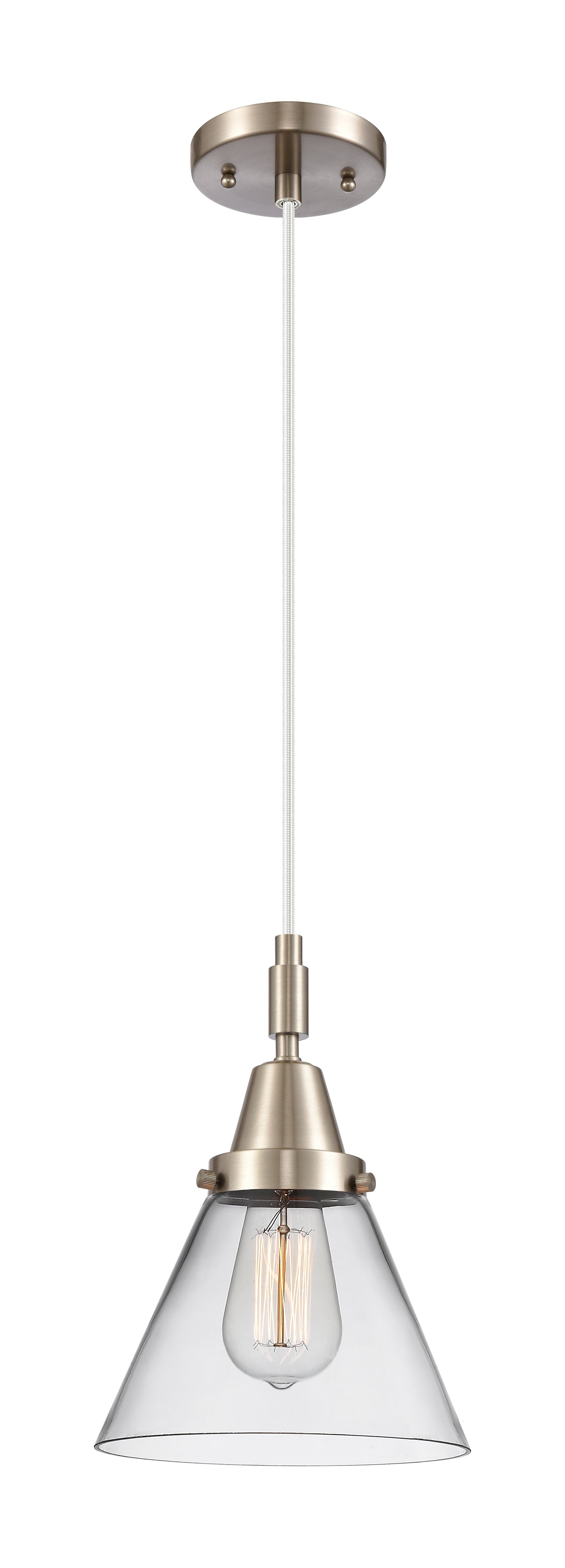 Caden Mini Pendant Antique Brass Finish