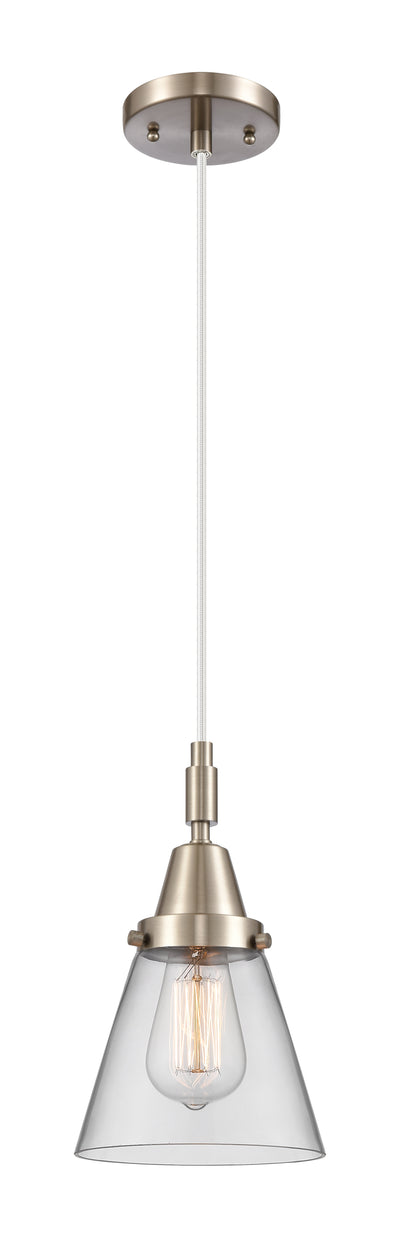 Caden Mini Pendant Antique Brass Glass Steel