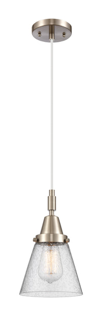 Caden Mini Pendant Antique Brass Glass Steel