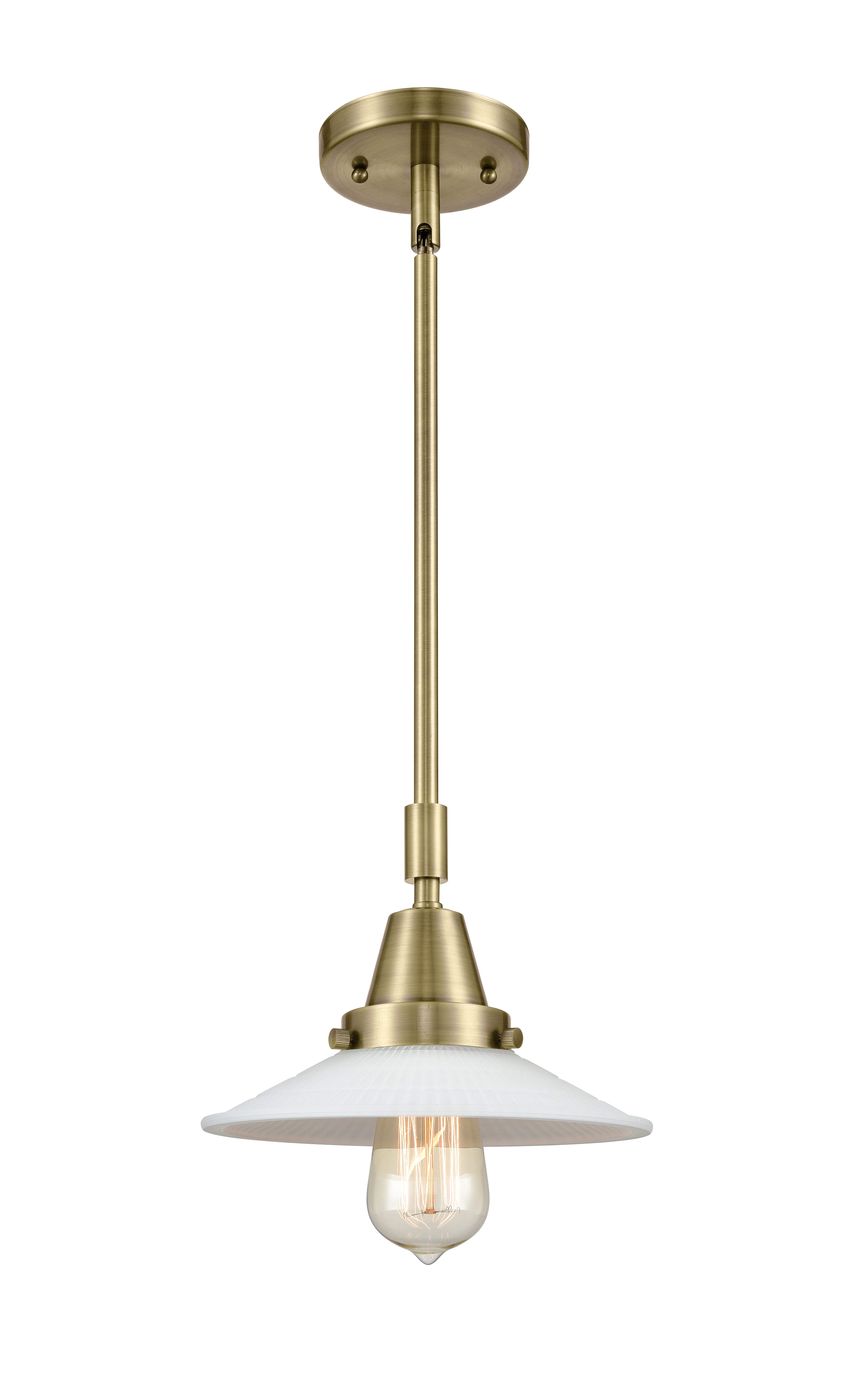Caden Mini Pendant Antique Brass Finish