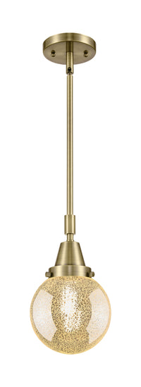 Caden Mini Pendant Antique Brass Glass