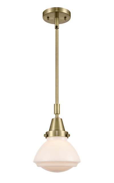 Caden Mini Pendant Antique Brass Finish