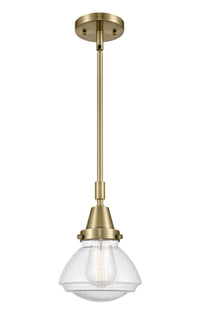 Caden Mini Pendant Antique Brass Finish