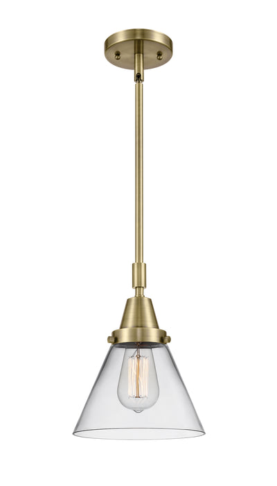 Caden Mini Pendant Antique Brass Finish