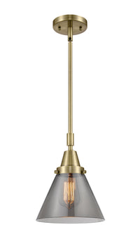 Caden Mini Pendant Antique Brass Glass