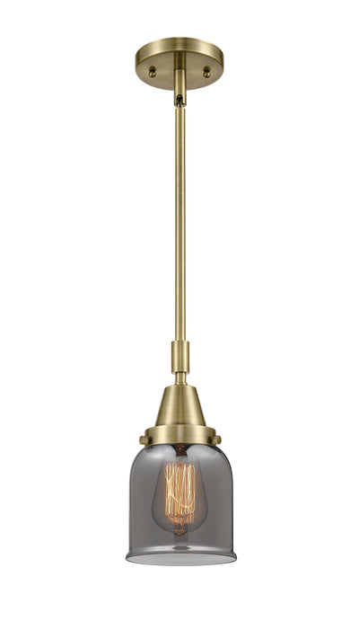 Caden Mini Pendant Antique Brass Glass