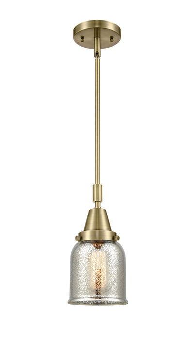 Caden Mini Pendant Antique Brass Glass