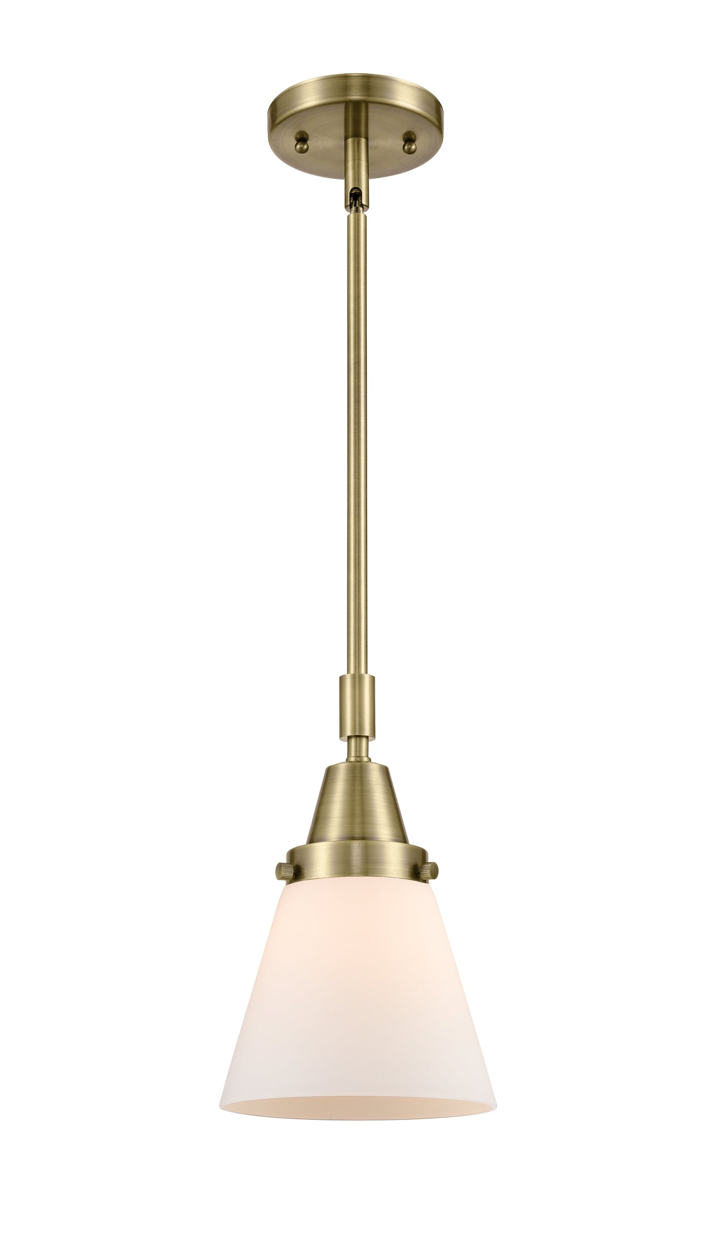 Caden Mini Pendant Antique Brass Finish