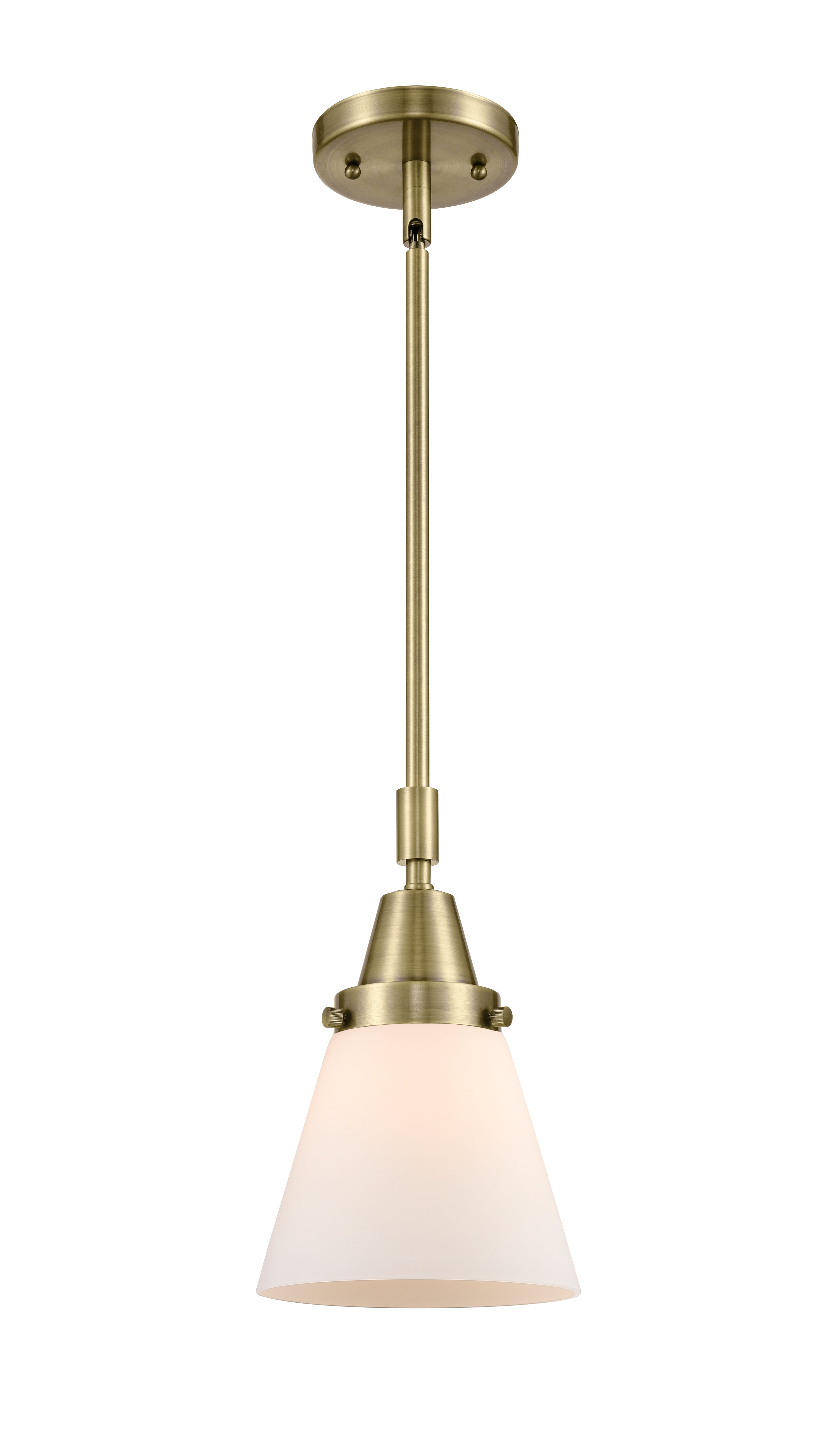 Caden Mini Pendant Antique Brass Finish
