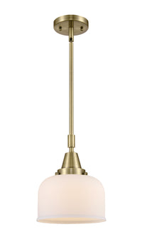 Caden Mini Pendant Antique Brass Glass Steel