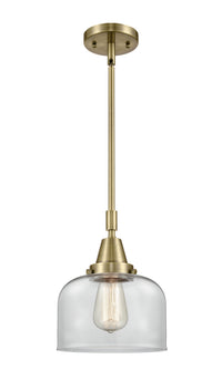 Caden Mini Pendant Antique Brass Glass Steel