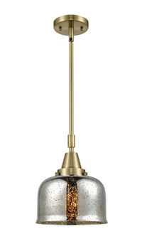 Caden Mini Pendant Antique Brass Glass Steel