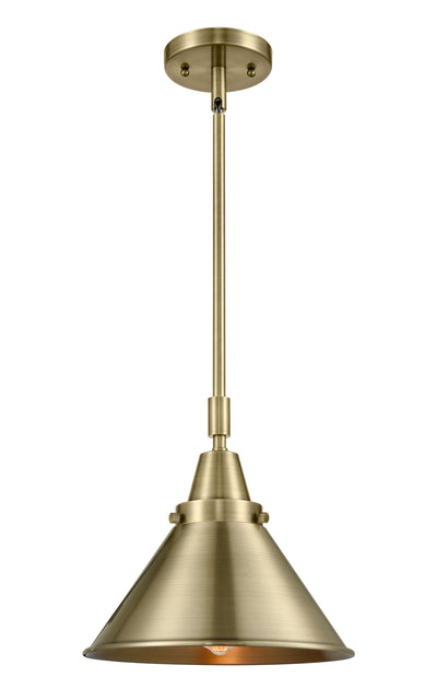 Caden Mini Pendant Steel Antique Brass