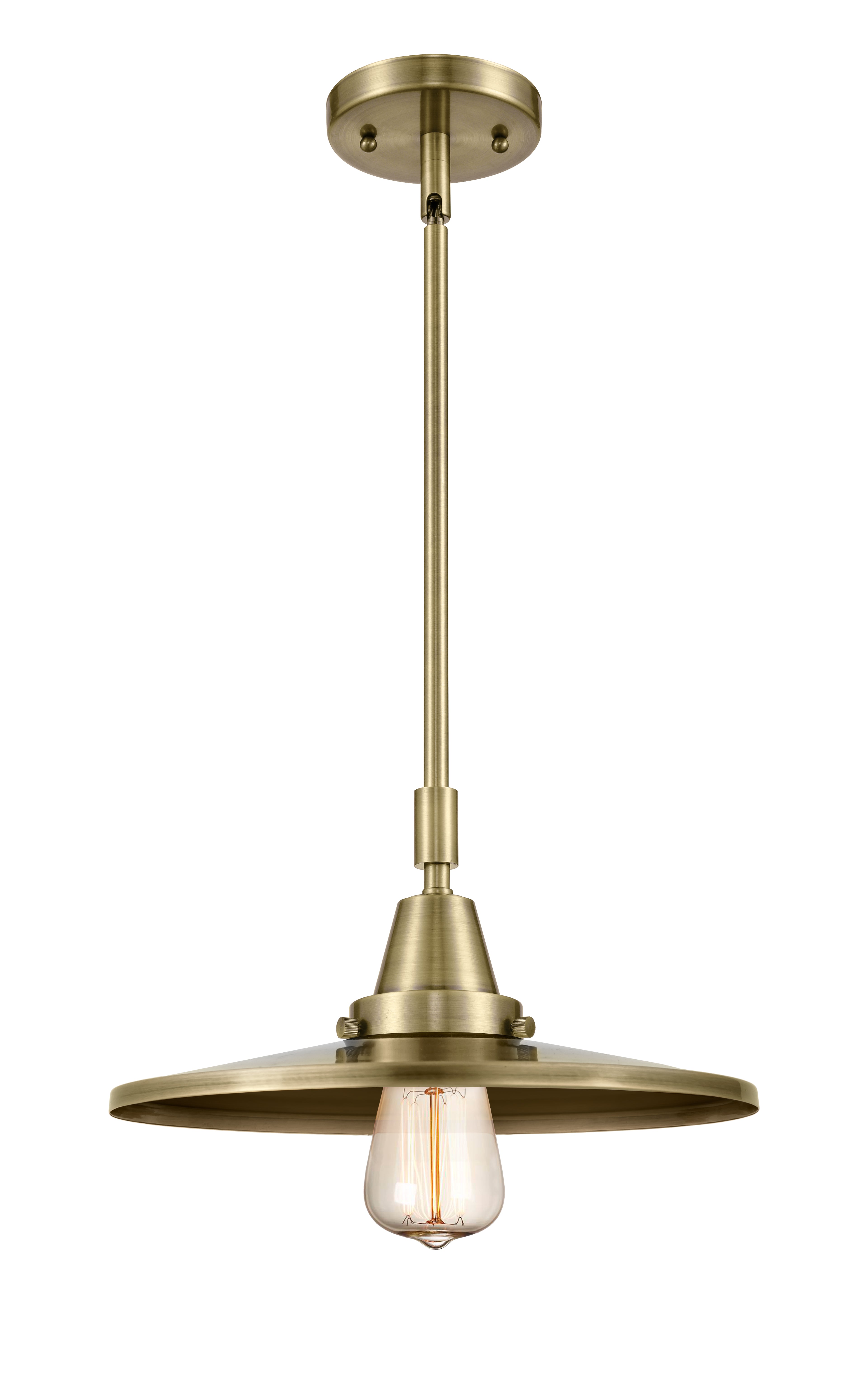 Caden Mini Pendant Antique Brass Steel