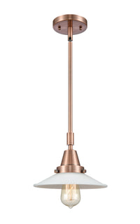 Caden Mini Pendant Antique Brass Glass