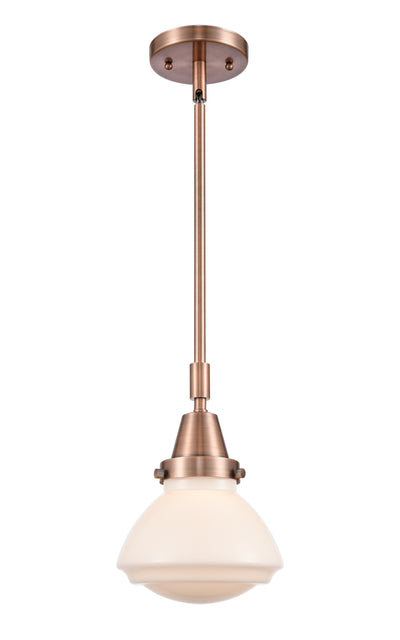 Caden Mini Pendant Antique Brass Finish