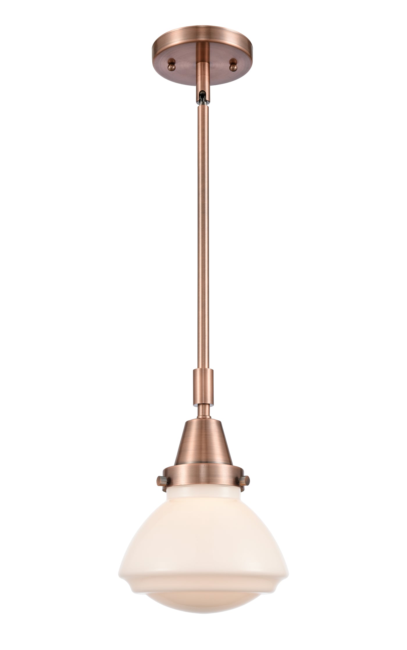 Caden Mini Pendant Antique Brass Finish