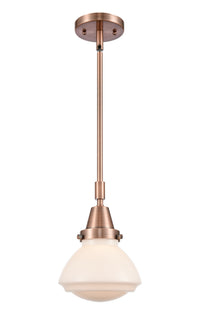 Caden Mini Pendant Antique Brass Finish