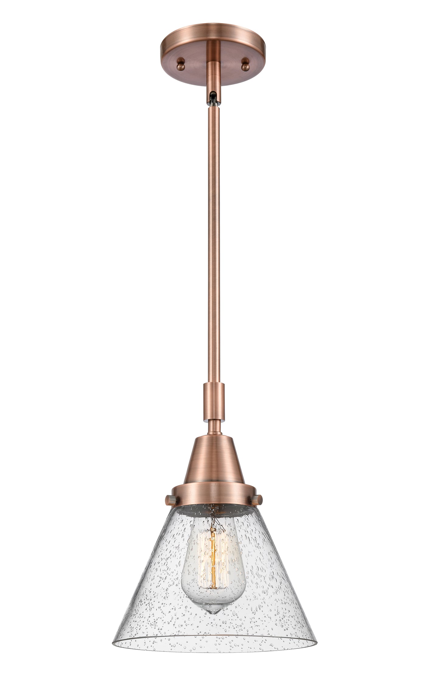 Caden Mini Pendant Antique Brass Finish