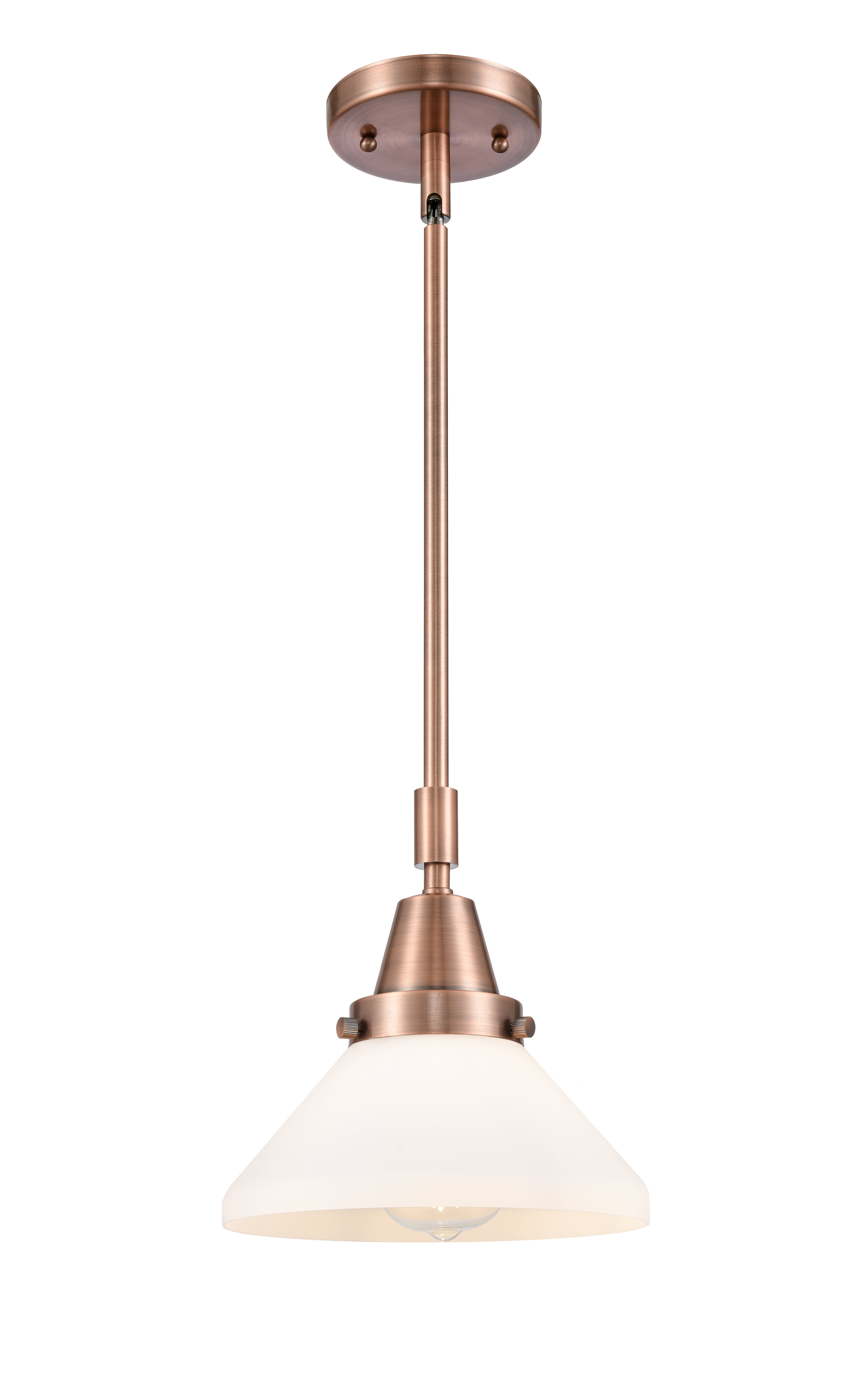 Caden Mini Pendant Antique Brass Finish