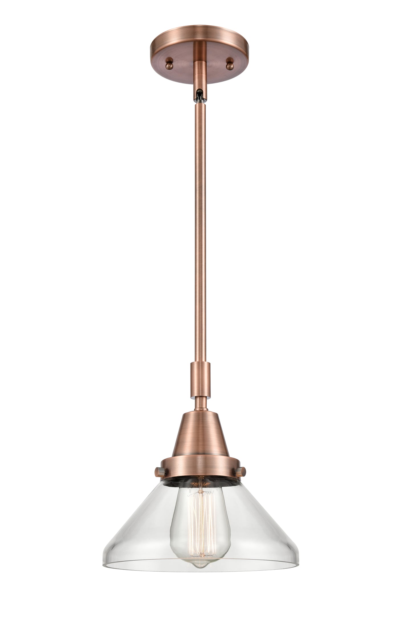 Caden Mini Pendant Antique Brass Finish