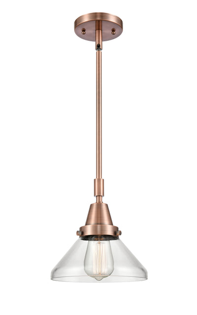 Caden Mini Pendant Antique Brass Finish