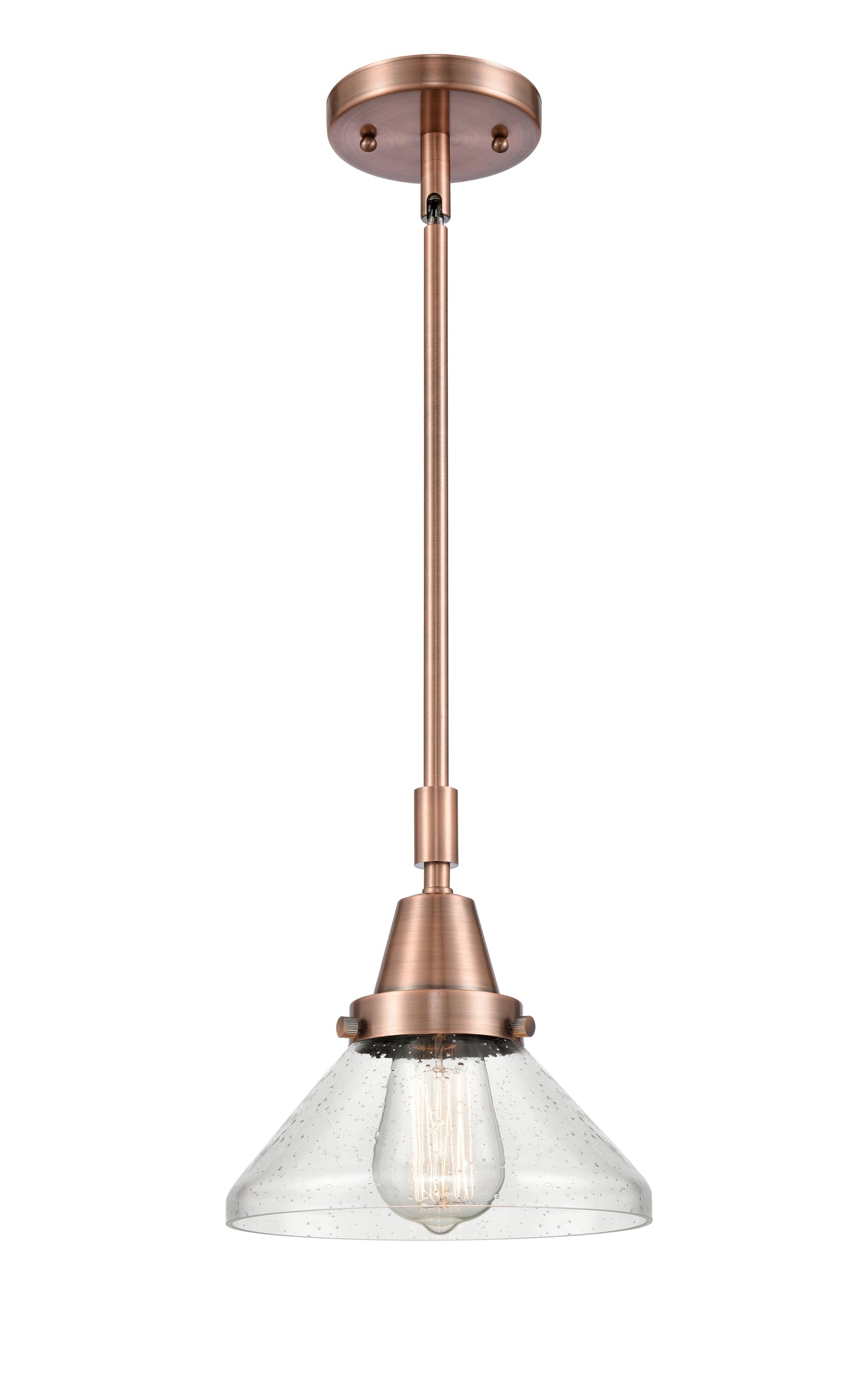 Caden Mini Pendant Antique Brass Finish
