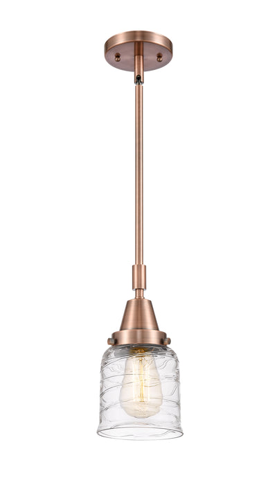 Caden Mini Pendant Antique Brass Glass