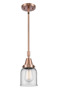 Caden Mini Pendant Antique Brass Glass