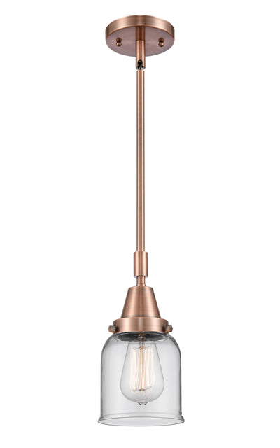 Caden Mini Pendant Antique Brass Glass