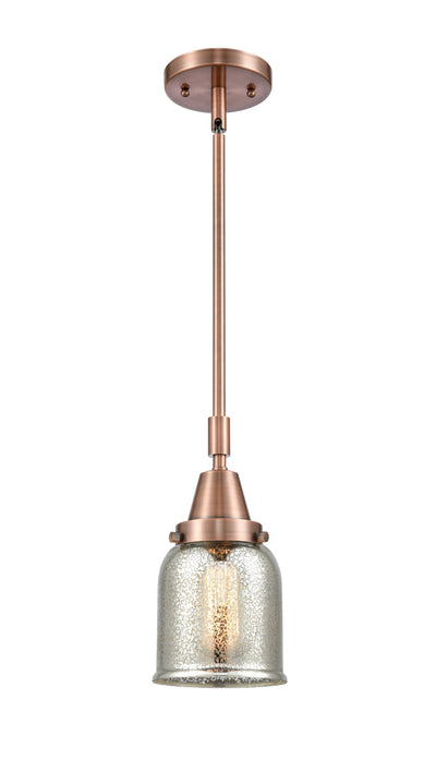 Caden Mini Pendant Antique Brass Glass