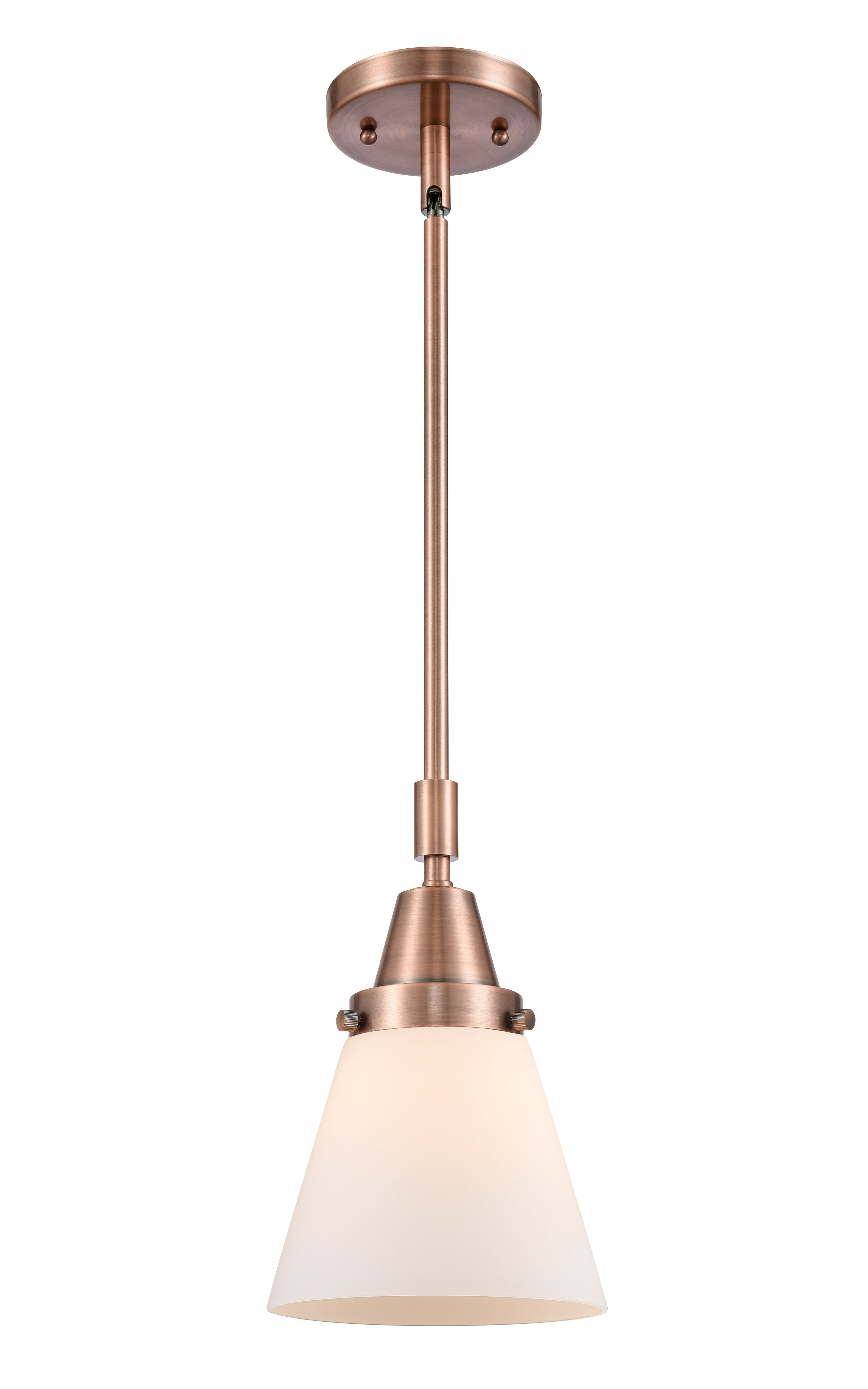 Caden Mini Pendant Antique Brass Glass