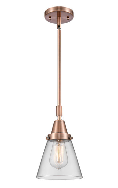 Caden Mini Pendant Antique Brass Glass