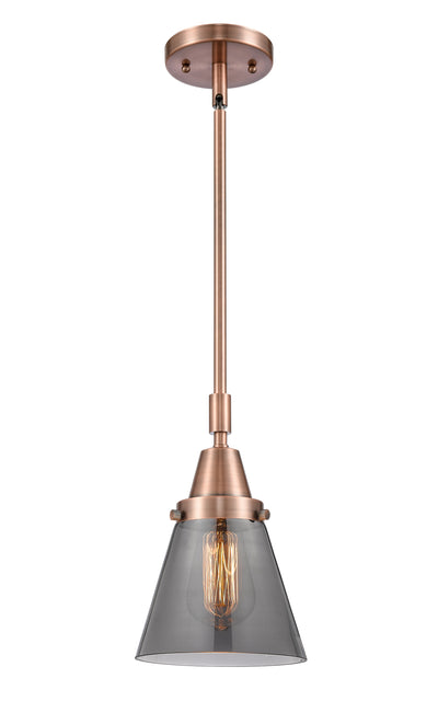 Caden Mini Pendant Antique Brass Glass