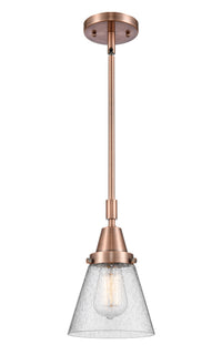 Caden Mini Pendant Antique Brass Glass