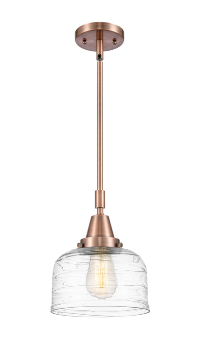 Caden Mini Pendant Antique Brass Glass