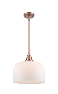 Caden Mini Pendant Antique Brass Glass