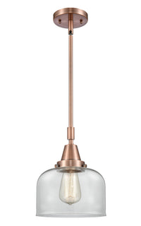 Caden Mini Pendant Antique Brass Glass Steel
